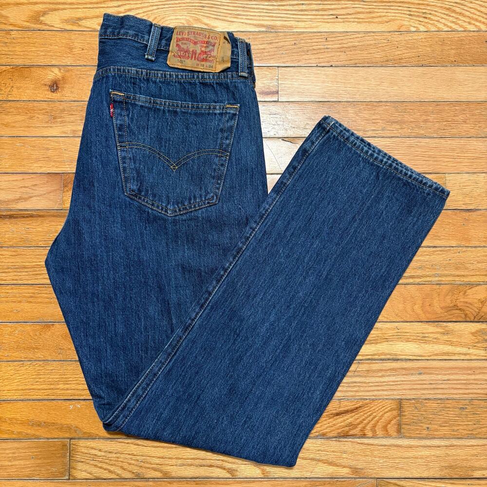 Levi's Men's Straight Jeans - Dark Blue